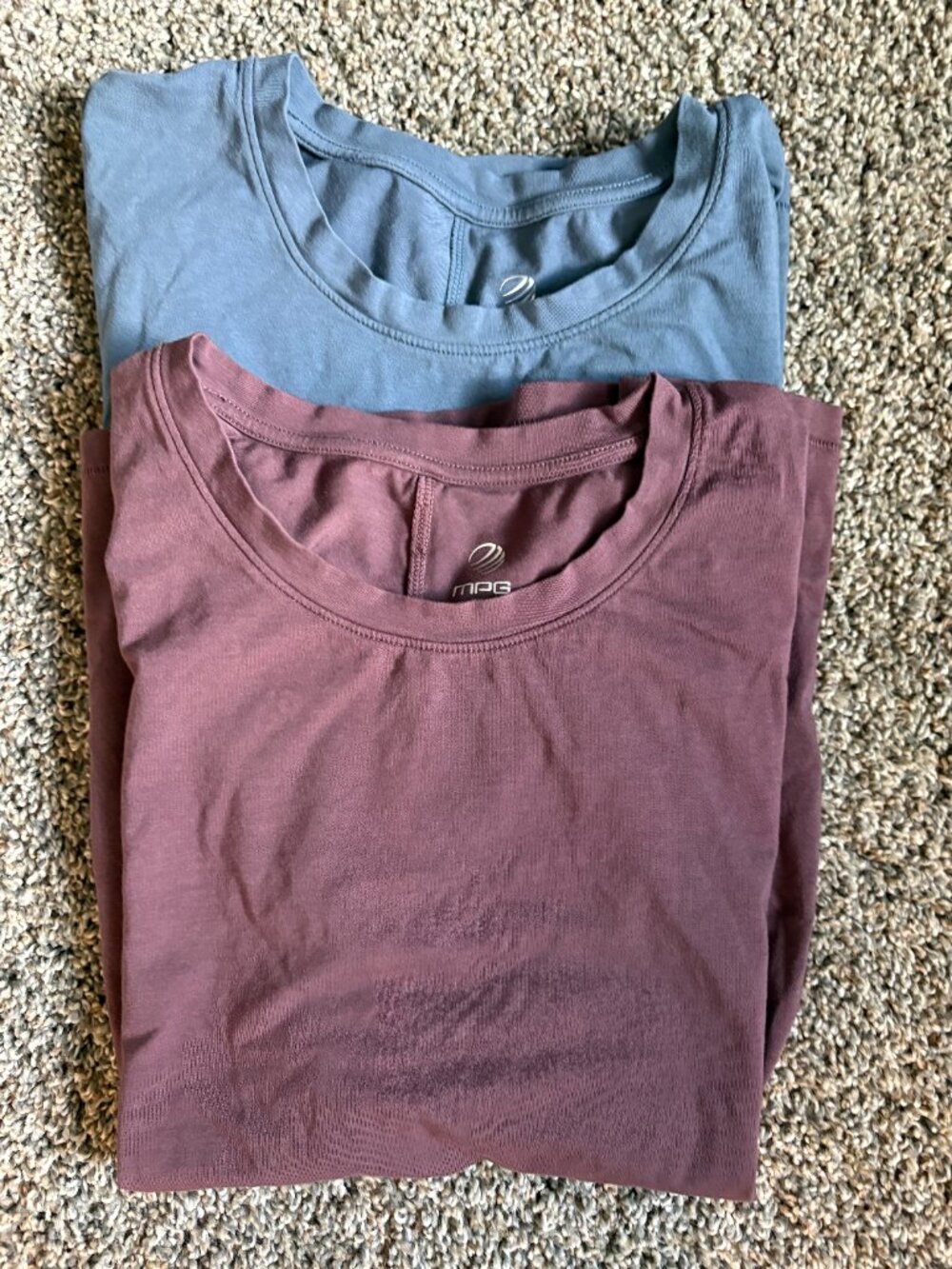 (2) MPG Pima Cotton Classic Fit Tees - L